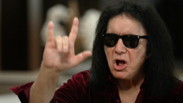KISS' Gene Simmons reflects on his childhood in an interview with "CBS Mornings."