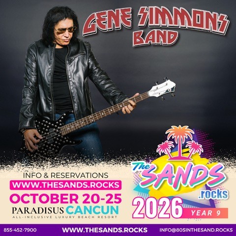 Gene Simmons Band set to perform at The Sands 2026